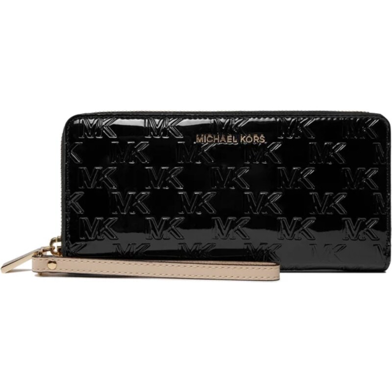 Peněženka Michael Kors double zip wristlet white