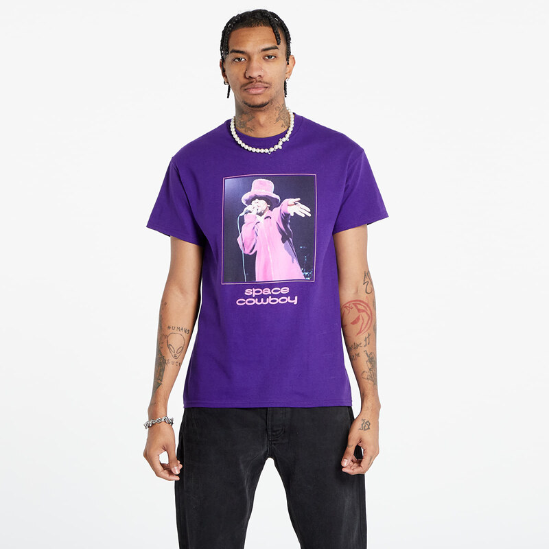 Pánské tričko PLEASURES x Jamiroquai Space Cowboy T-Shirt Purple