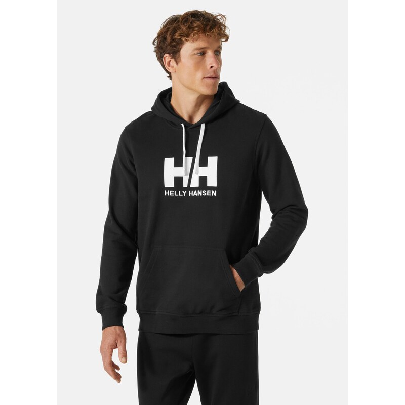 Černá pánská mikina s kapucí HELLY HANSEN - Pánské