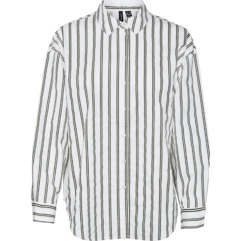 VERO MODA Halenka BEA šedá / černá / bílá 109077320