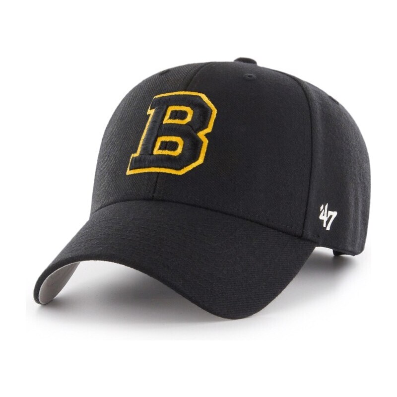 47 Brand Pánská kšiltovka Boston Bruins NHL 47 MVP Vintage Černá