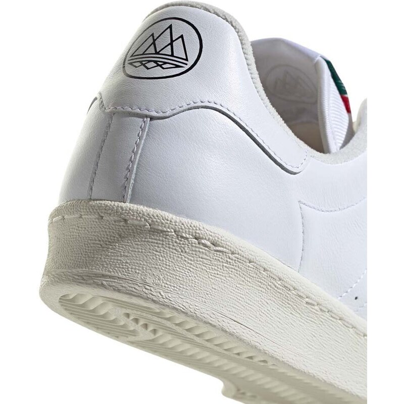 Kožené sneakers boty adidas Originals Engleewood SPZL bílá barva, IF5770