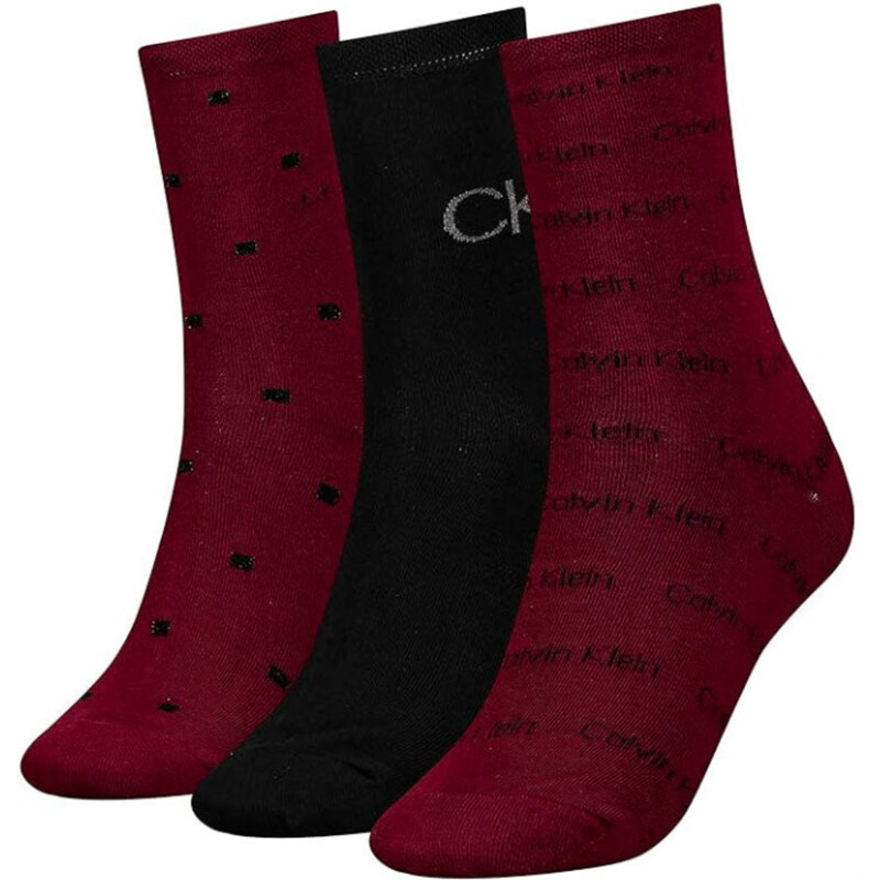 Calvin Klein dámské ponožky 3pack