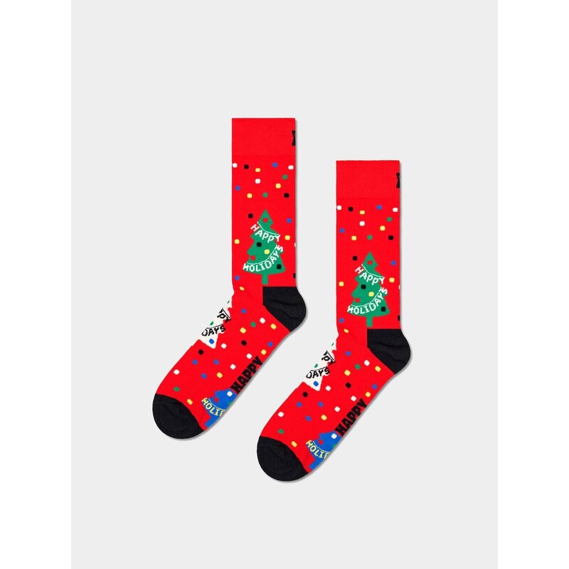 Happy Socks Happy Holidays (red)červená