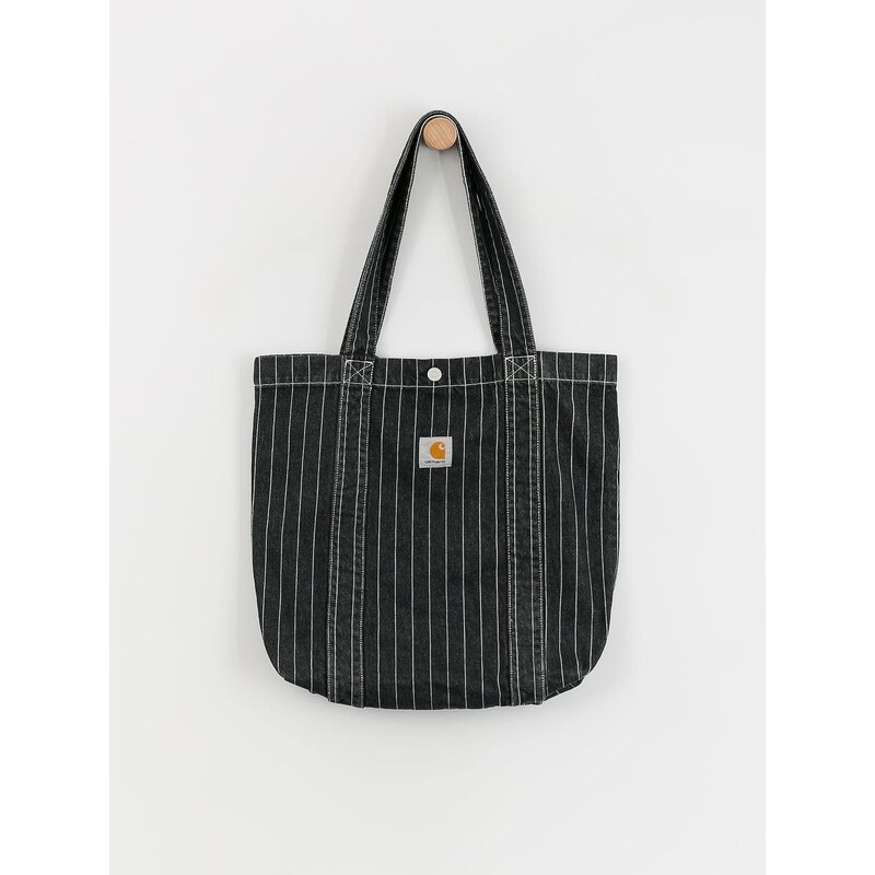 Carhartt WIP Orlean Tote (orlean stripe/black/white)černá