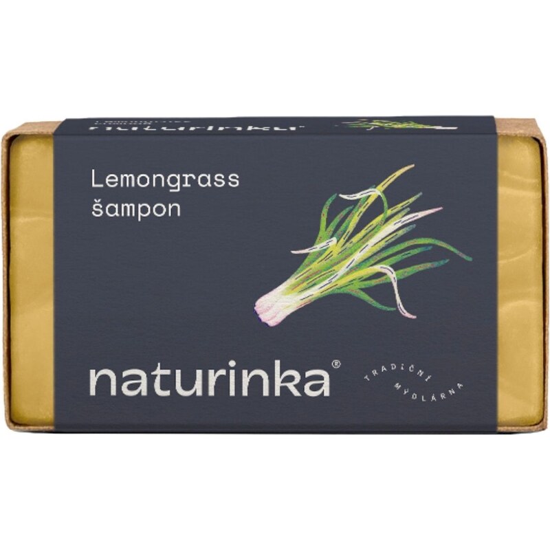 Lemongrass šampon s citronovou trávou s osvěžujícím efektem 110g | Naturinka