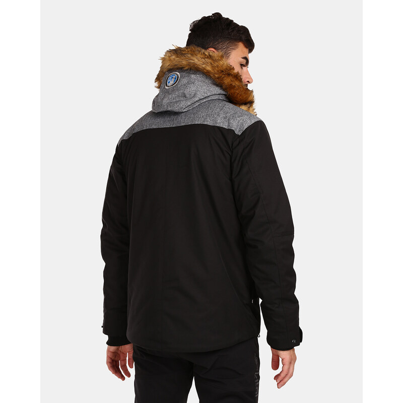 Pánská zimní zateplená bunda Kilpi ALPHA-M černá