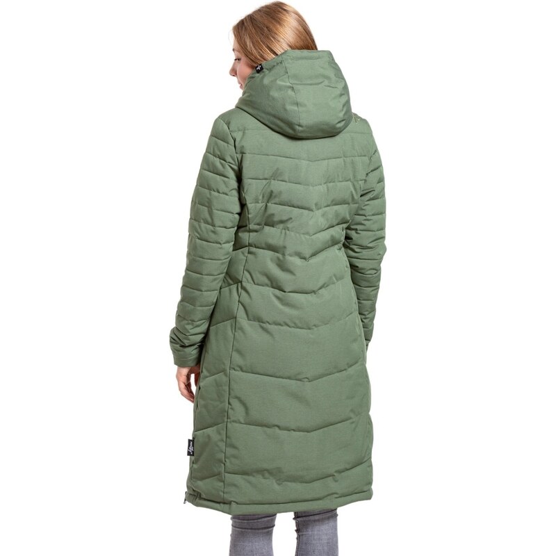 Dámský zimní kabát Meatfly Olympa zelená