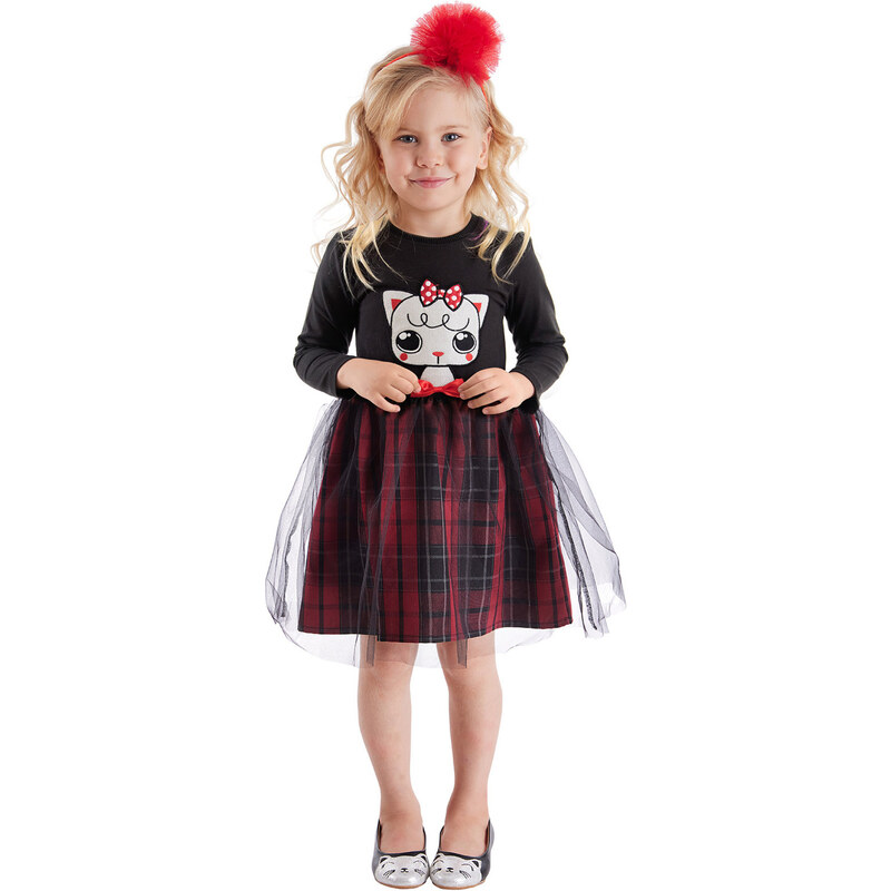 Denokids Kokos Kitty Girl Dress