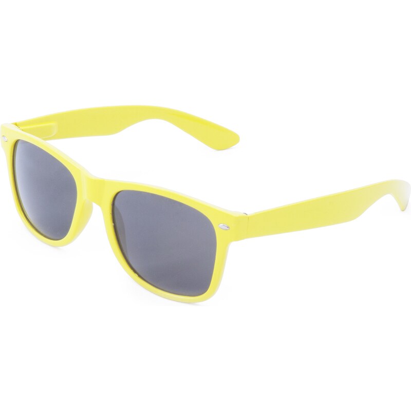 Dámské sluneční brýle se žlutými obroučkami