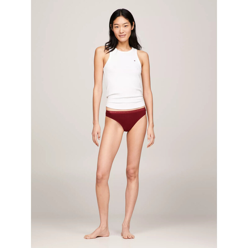 Dámská balení 3P THONG (EXT SIZES) UW0UW048900U4 - Tommy Hilfiger