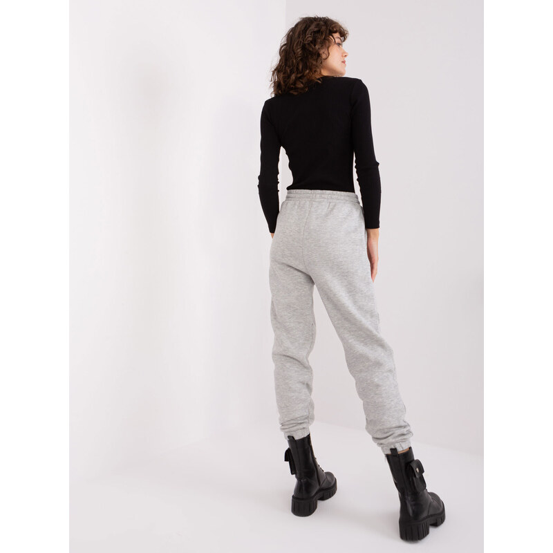 Spodnie dresowe model 19011909 jasny szary - FPrice