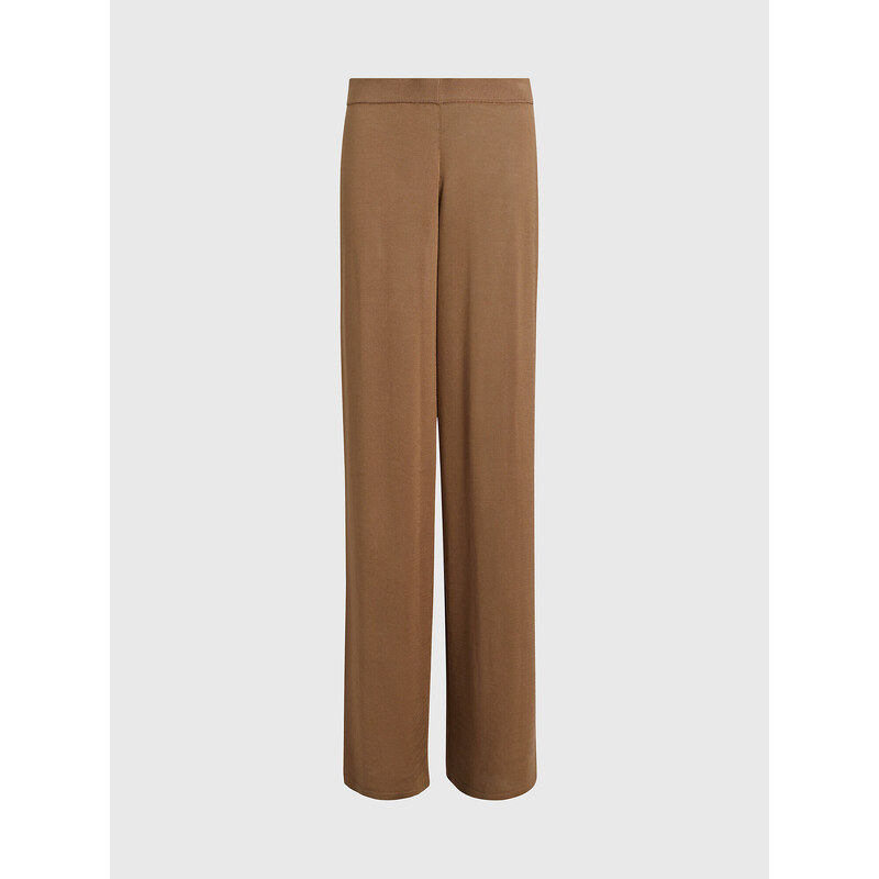 Dámské kalhoty 000QS6999E HMS béžové - Calvin Klein 87783338