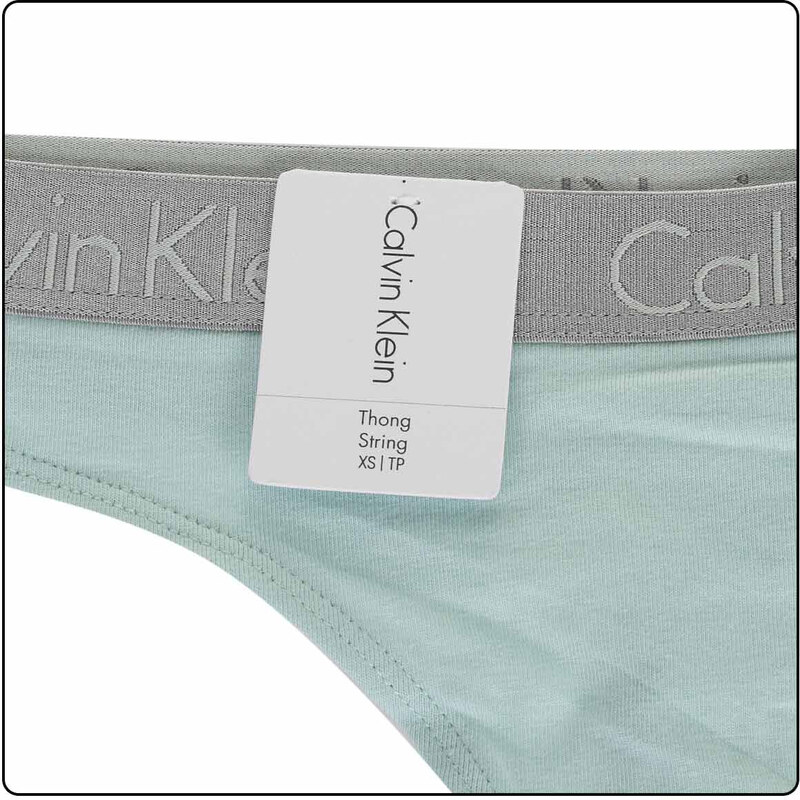 Calvin Klein Underwear Calvin Klein Spodní prádlo Tanga 000QD3539EL41 Zelená