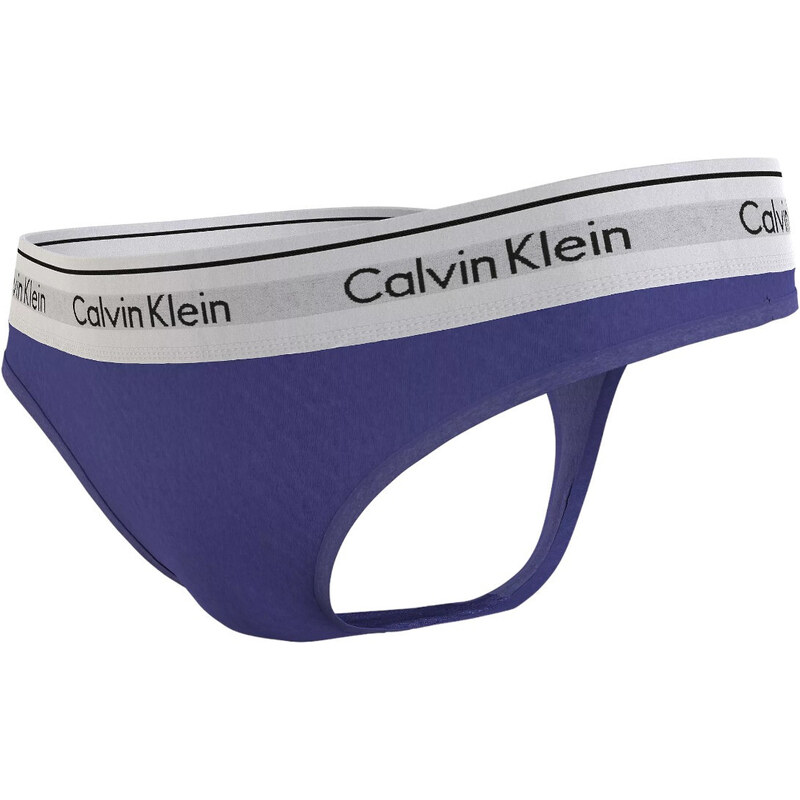 Calvin Klein Underwear Calvin Klein Spodní prádlo Tanga 0000F3786EFPT Navy Blue