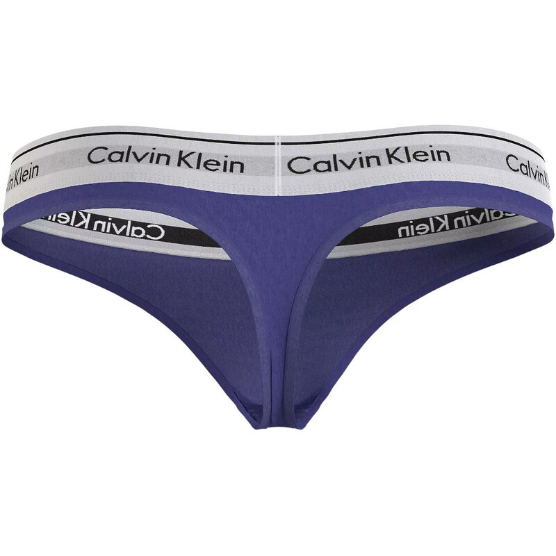 Calvin Klein Underwear Calvin Klein Spodní prádlo Tanga 0000F3786EFPT Navy Blue