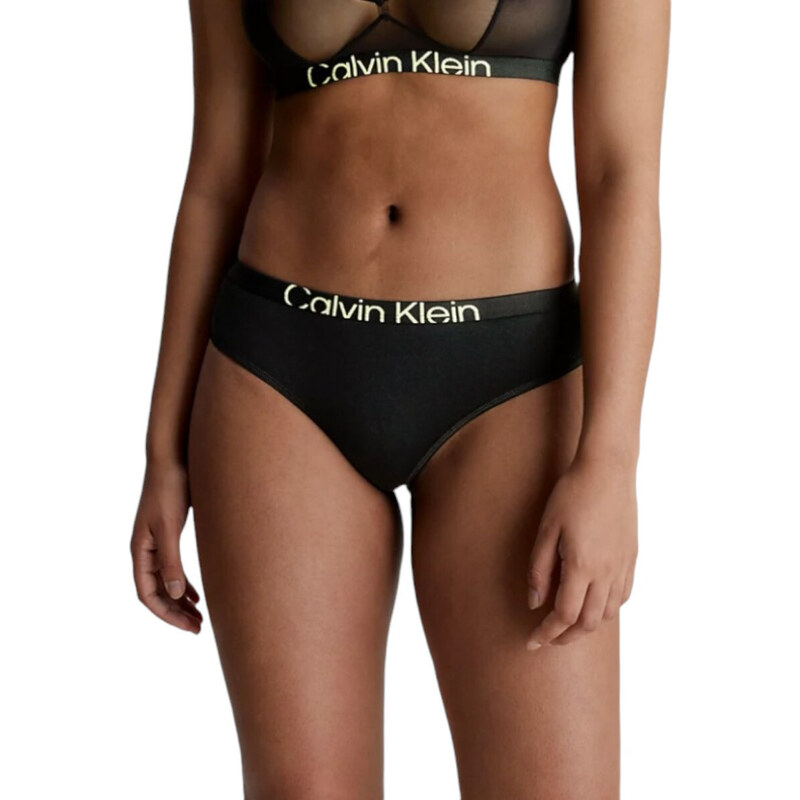 Calvin Klein Underwear Dámská tanga Calvin Klein spodní prádlo 000QF7401EUB1 Black