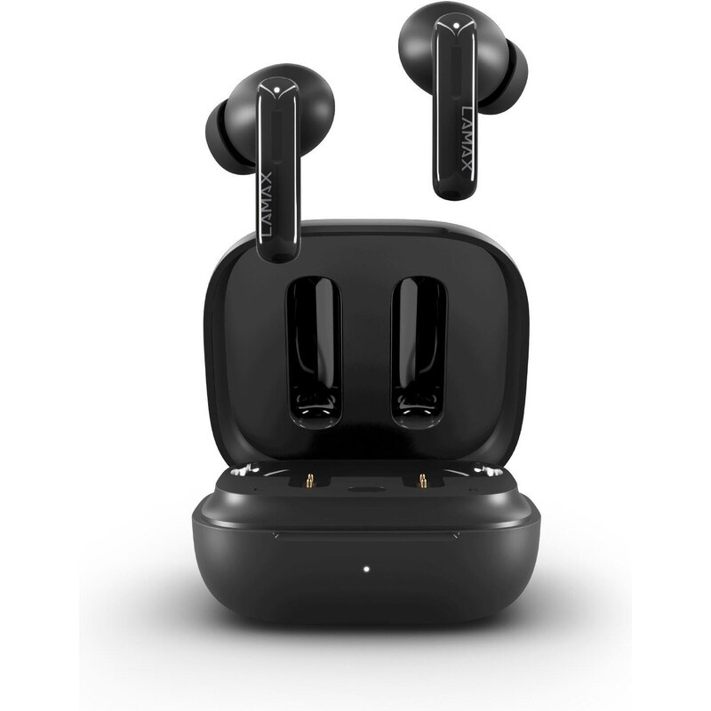 LAMAX Clips1 Plus Black True Wireless sluchátka, aktivní potlačení hluku (ANC)
