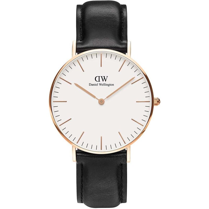 Hodinky Daniel Wellington Classic 36 Sheffield růžová barva