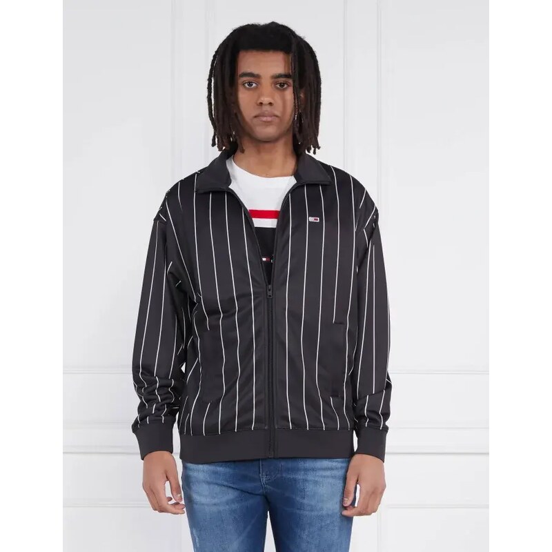 Tommy Jeans Mikina TJM RLX PINSTRIPE TRACK JACKET | Relaxed fit
