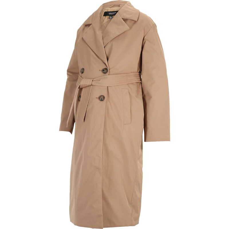 Vero Moda Maternity Přechodný kabát PENCE světle hnědá 109815338