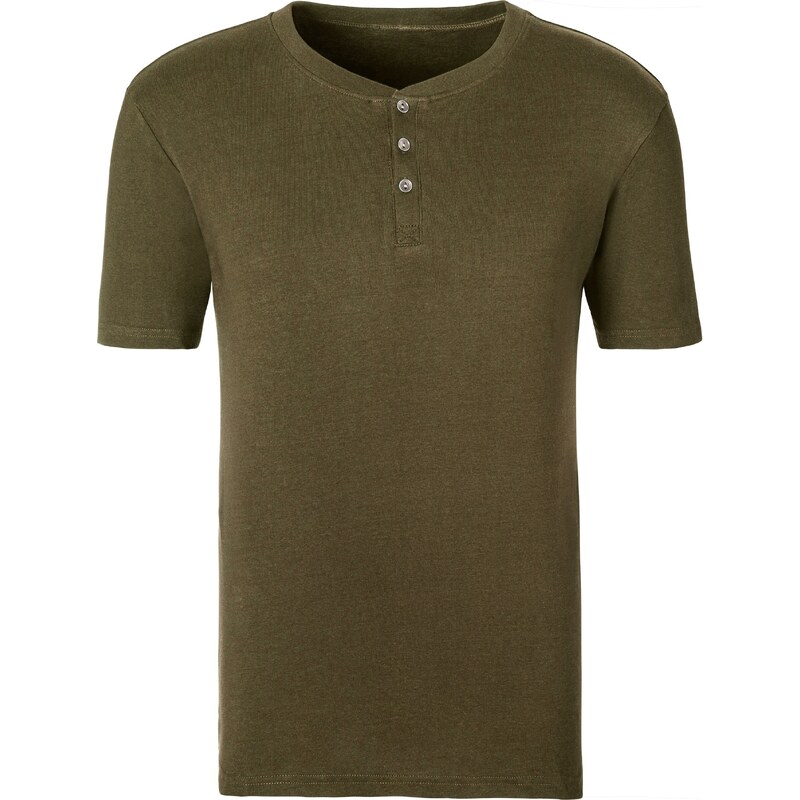 H.I.S Tričko khaki