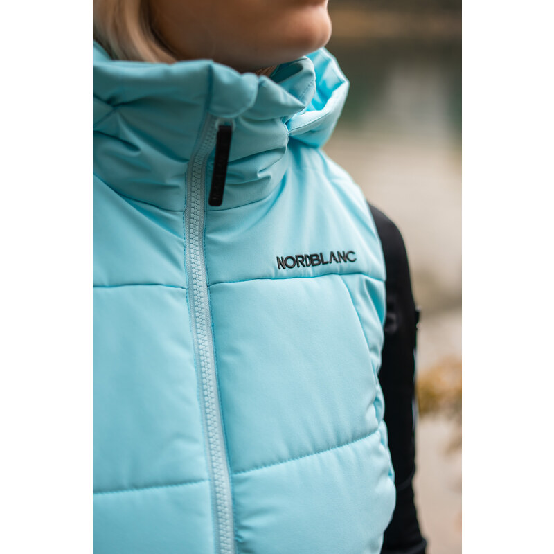 Nordblanc Modrá dámská zimní vesta SWEET