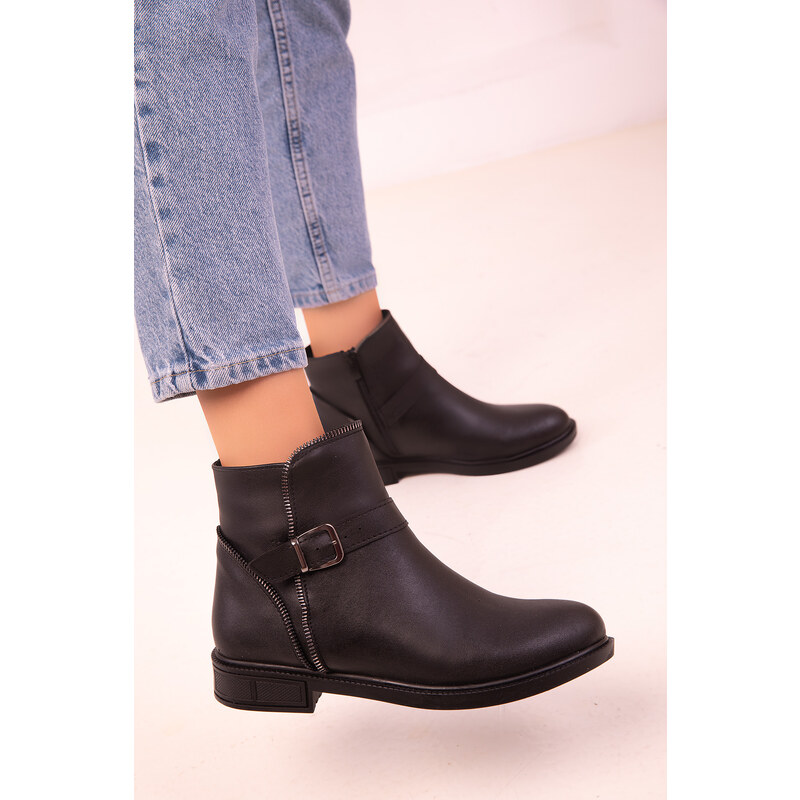 Soho Women's Black Boots & Booties 18392