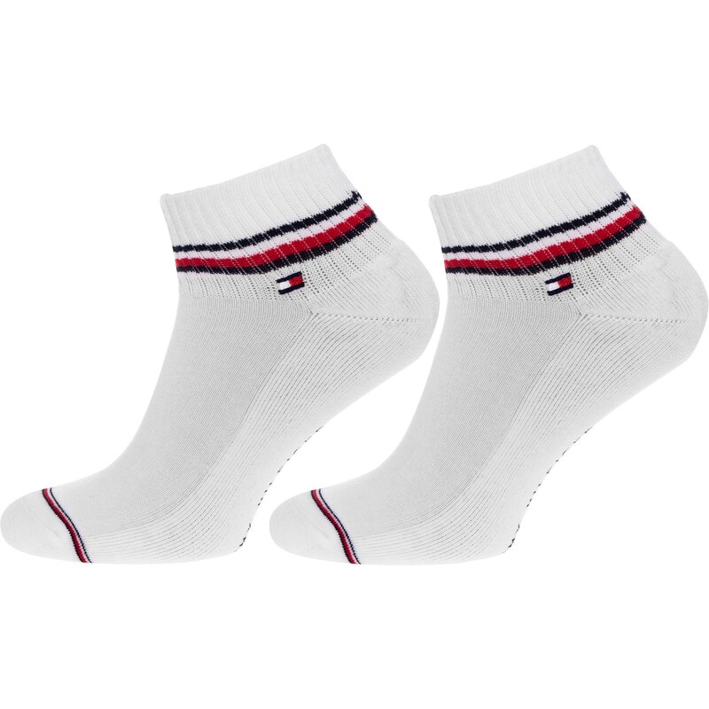 Sada dvou párů bílých pánských ponožek Tommy Hilfiger - Pánské - GLAMI.cz