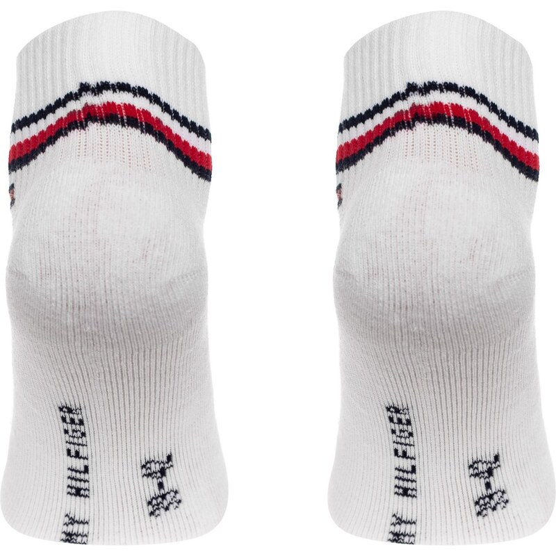 Sada dvou párů bílých pánských ponožek Tommy Hilfiger - Pánské