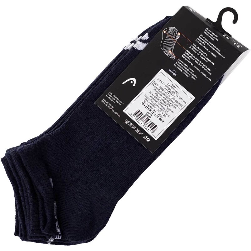 Head Unisex's Socks 761010001 Navy Blue