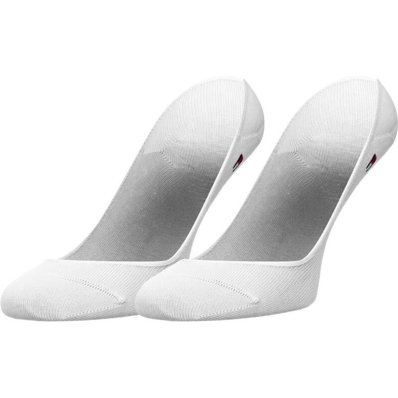Sada dvou párů dámských ponožek v bílé barvě Tommy Hilfiger Underwe - Dámské