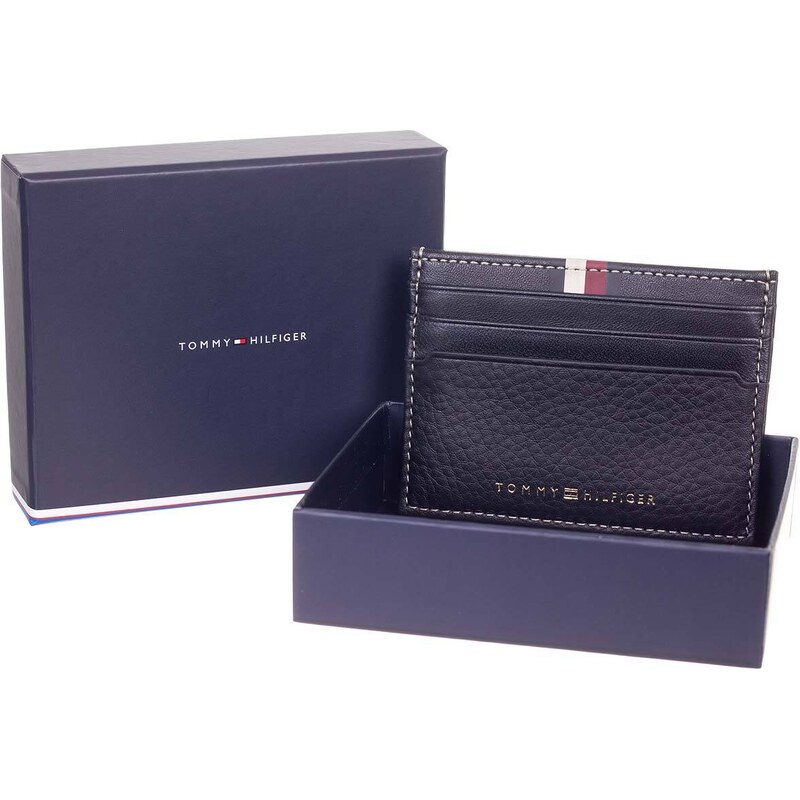 TOMMY HILFIGER MENS WALLET BLACK