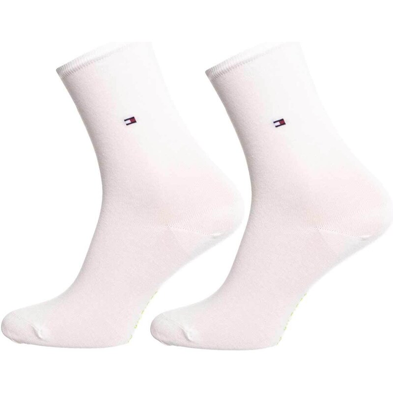 Sada dvou párů dámských ponožek v krémové barvě Tommy Hilfiger Underwe - Dámské