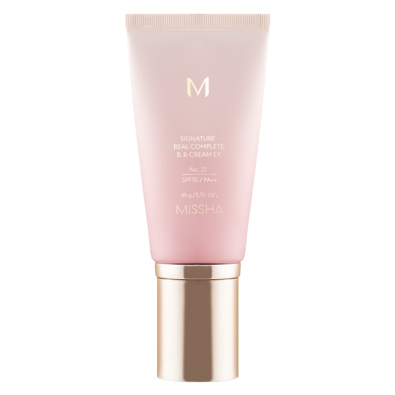 MISSHA - SIGNATURE REAL COMPLETE BB CREAM EX 21 LIGHT BEIGE - liftingový a rozjasňující BB krém 45 g