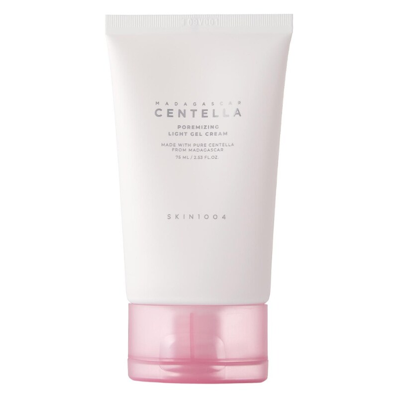 SKIN1004 - MADAGASCAR CENTELLA POREMIZING LIGHT GEL CREAM - Zklidňující pleťový krém s Pupečníkem Asijským 75 ml