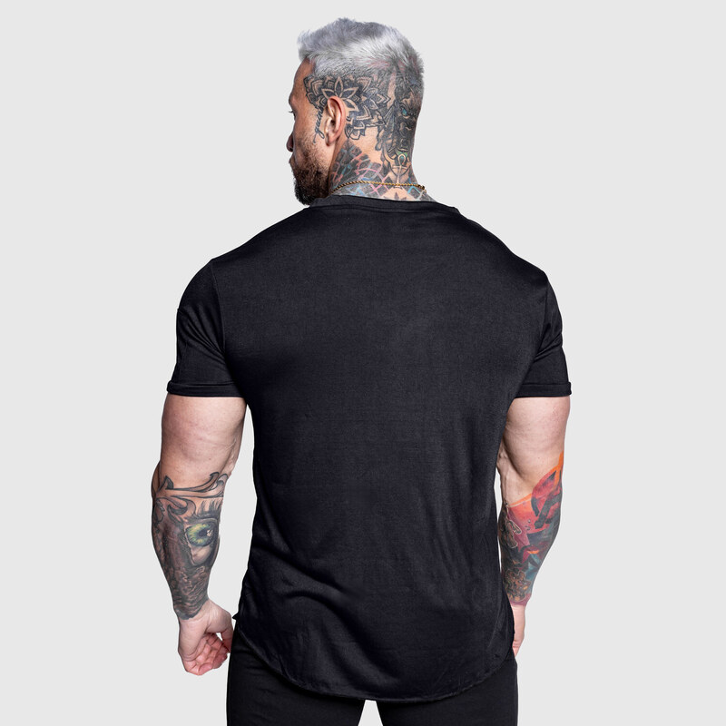 Pánské tričko Iron Aesthetics Stylish, černé