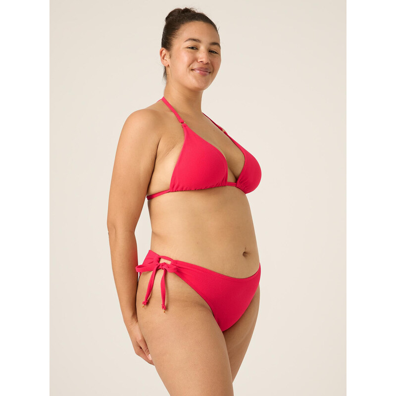 Menstruační plavky Modibodi Tie Side Bikini Brief Glow Pink komplet (MODI4331)