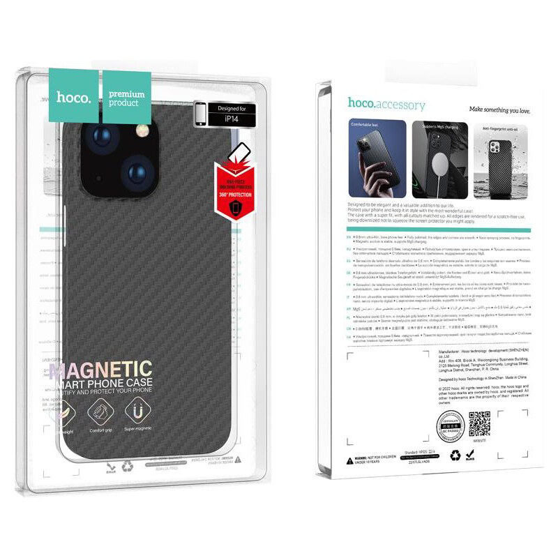 Ochranný kryt pro iPhone 14 Pro MAX - Hoco, Cave Magnetic