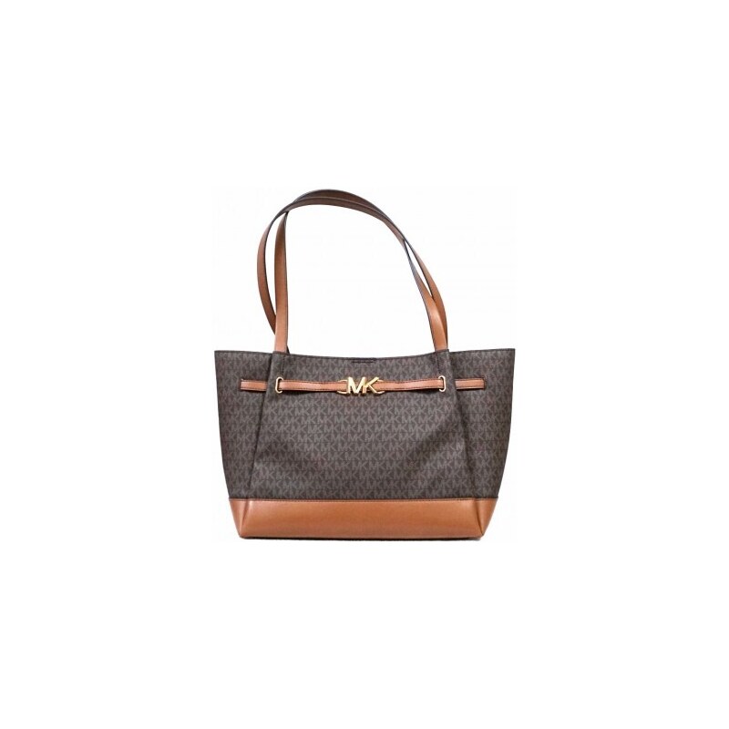 Michael Kors dámská kabelka REED 35S3G6RT3B BROWN LG BELTED TOTE LEATHER Michael Kors 35S3G6RT3B 196163780399