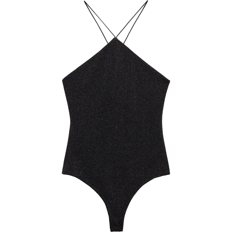 MANGO Tričkové body XLUXE černá