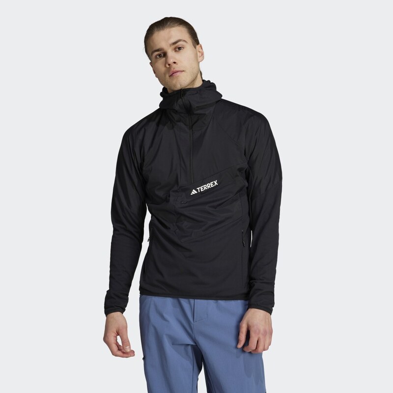 Adidas Bunda Techrock Ultralight 1/2-Zip Hooded Fleece