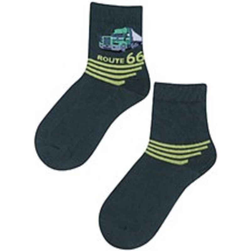 Gatta G34 socks. N01 Cottoline Boys Modeled 27-32 green 245