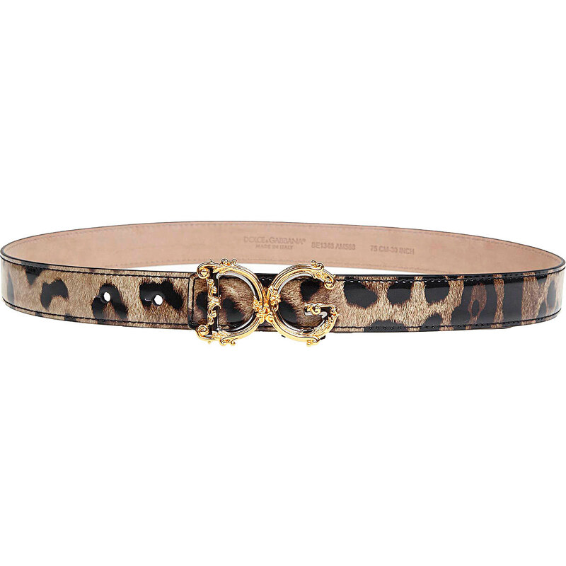 Dolce & Gabbana Opasky pro ženy Ve výprodeji, Animalier, Kůže, 2024, 80 85 90