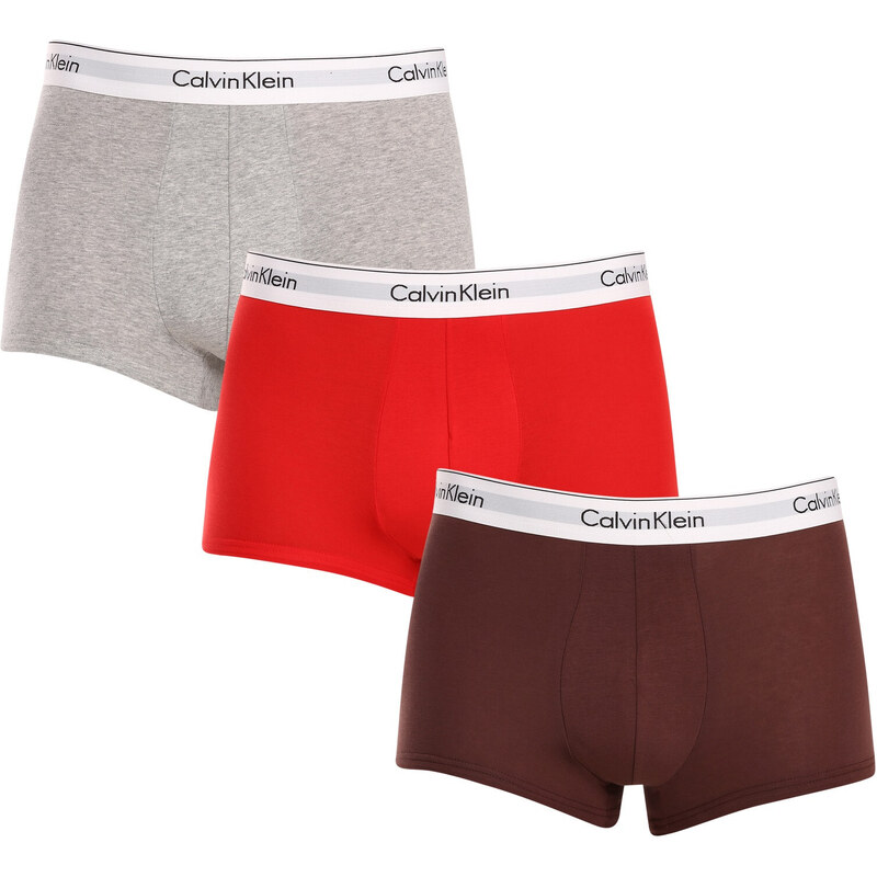 3PACK pánské boxerky Calvin Klein vícebarevné (NB2380A-GVZ)