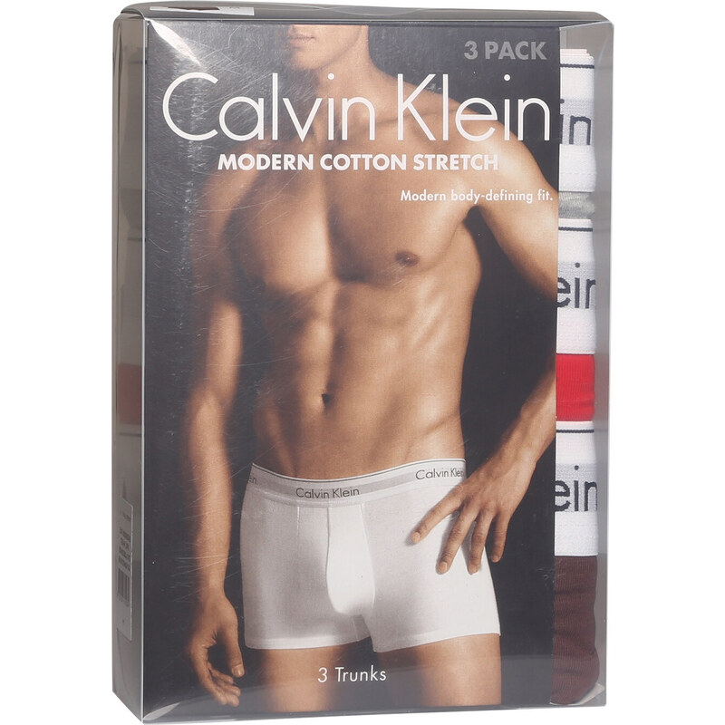 3PACK pánské boxerky Calvin Klein vícebarevné (NB2380A-GVZ)