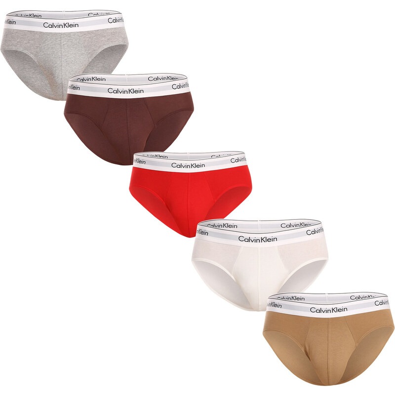 5PACK pánské slipy Calvin Klein vícebarevné (NB3763A-I31)