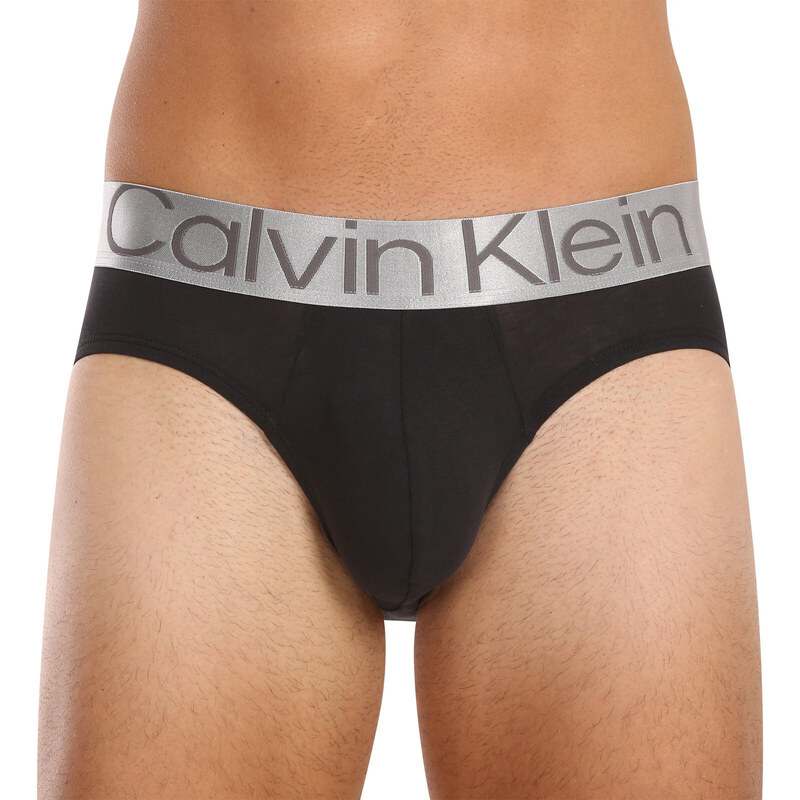 3PACK pánské slipy Calvin Klein černé