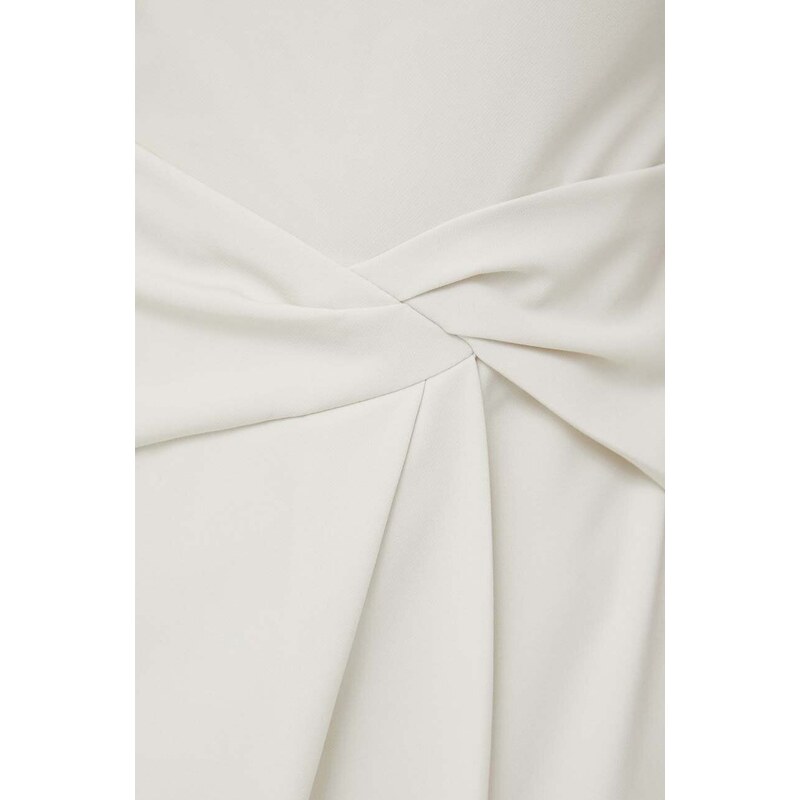 Šaty Lauren Ralph Lauren béžová barva, mini