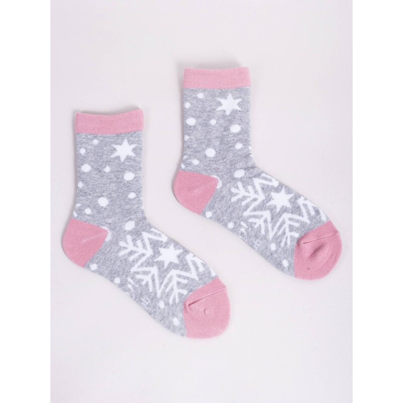 Yoclub Kids's Christmas Socks 3-Pack SKA-X044G-AA00